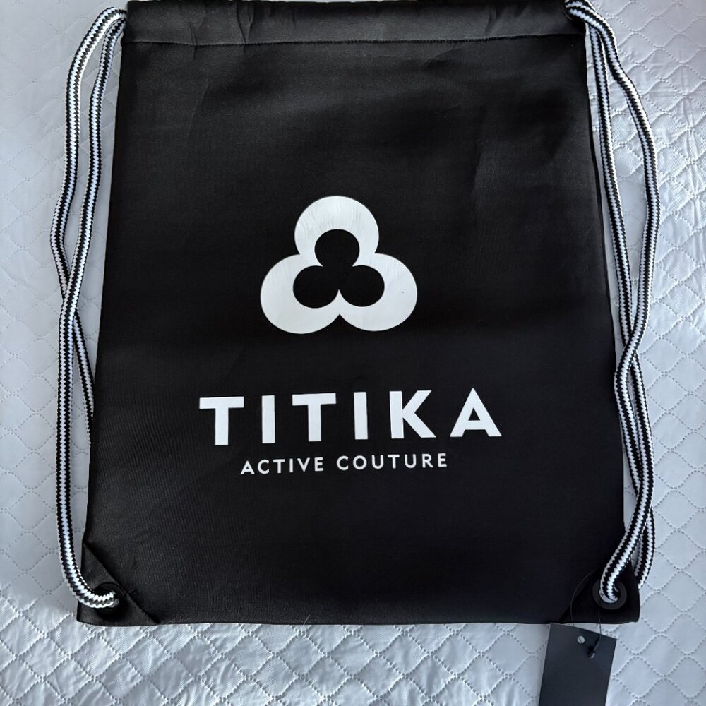 New with Tags Titika Active Couture Black String Bag - See pictures for Size